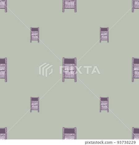 Mailbox engraved seamless pattern. Vintage letterbox in hand drawn style. Mailbox engraved seamless pattern. Vintage letterbox in hand drawn style. 93738229