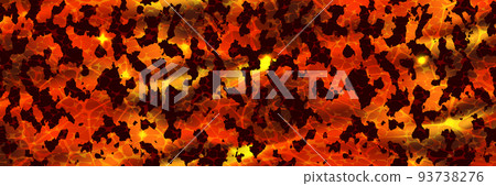 Texture of volcanic lava with molten stones top view Texture of volcanic lava with molten stones top view 93738276