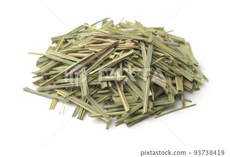 Heap of dried lemongrass Heap of dried lemongrass 93738419