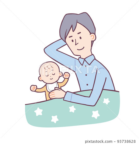 baby put to sleep 93738628