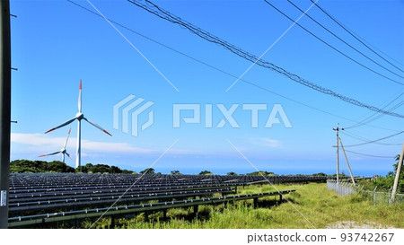 Nagashima Yumeoi Genki Power Station Solar and wind hybrid power generation (related to energy security) 93742267