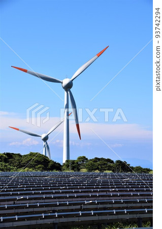 長島夢井元氣發電站 太陽能和風能混合發電(能源安全相關) 長島夢井元氣發電站 太陽能和風能混合發電(能源安全相關) 93742294