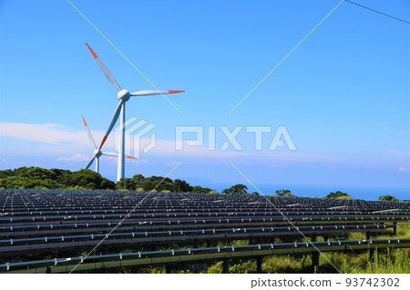 Nagashima Yumeoi Genki Power Station Solar and wind hybrid power generation (related to energy security) 93742302