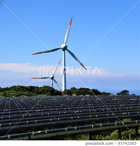 Nagashima Yumeoi Genki Power Station Solar and wind hybrid power generation (related to energy security) 93742303