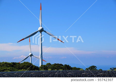 長島夢井元氣發電站 太陽能和風能混合發電(能源安全相關) 長島夢井元氣發電站 太陽能和風能混合發電(能源安全相關) 93742307