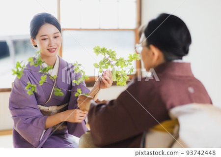 日式房間、和服、課程 93742448