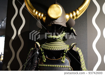 盔甲，武士娃娃，材料，背景 93742600