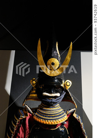 盔甲，武士娃娃，材料，背景 93742619