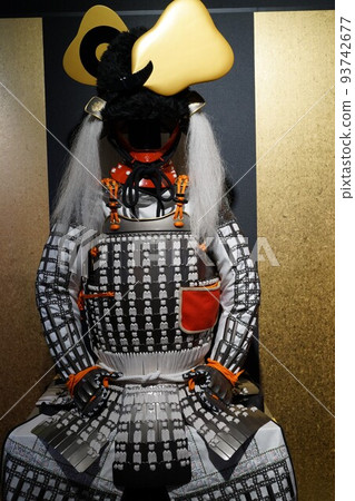 Armor, samurai doll, material, background Armor, samurai doll, material, background 93742677