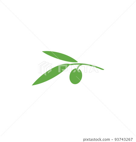 Olive logo icon illustration 93743267