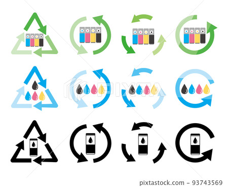 Recycling Printer Ink Cartridges Recycling Printer Ink Cartridges 93743569