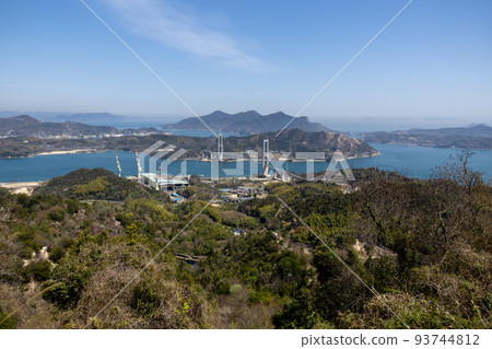 Yumeshima Kaido Iwagi Bridge (Iwagi Island and Ikina Island, Kamijima Town, Ehime Prefecture) 93744812
