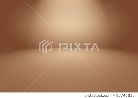 Abstract Smooth Brown wall background layout design,studio,room,web template,Business report with smooth circle gradient color 93745833