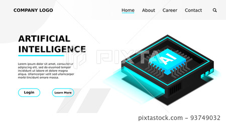 Artificial intelligence, AI web banner, isometric cloud computing concept, data mining, isometric, neural network, machine programming Artificial intelligence, AI web banner, isometric cloud computing concept, data mining, isometric, neural network, machine programming 93749032