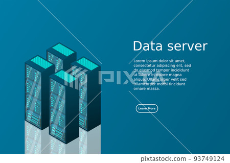 Mainframe, powered server, high technology concept, data center, cloud data storage Mainframe, powered server, high technology concept, data center, cloud data storage 93749124