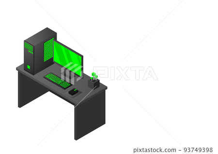 Isometric personal computer Isometric personal computer 93749398