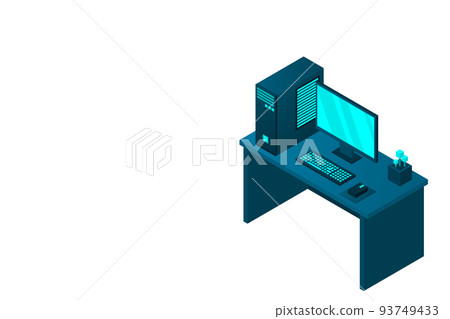 Isometric personal computer Isometric personal computer 93749433