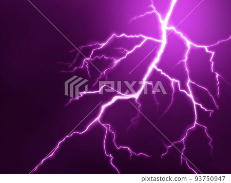 Lightning effect background material Lightning effect background material 93750947