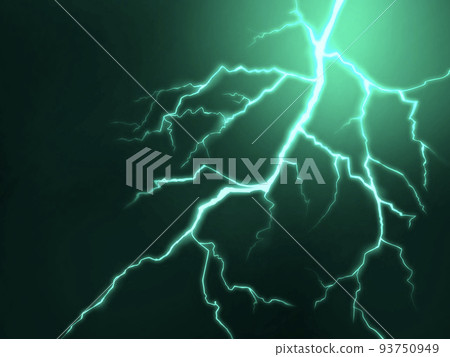 Lightning effect background material 93750949