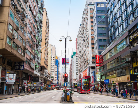 香港彌敦道 *部分軟焦點 93751580