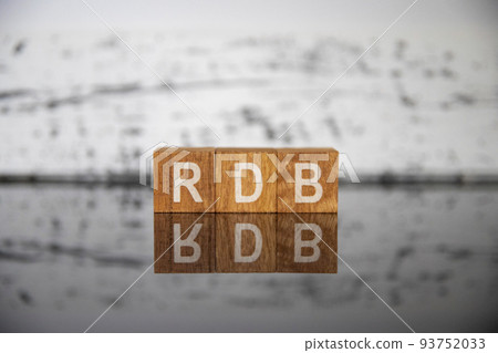 Business image (IT terminology) Block character RDB 93752033