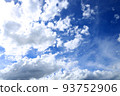 藍天風光，夏日天空，天空，盛夏風光[8月] 93752906
