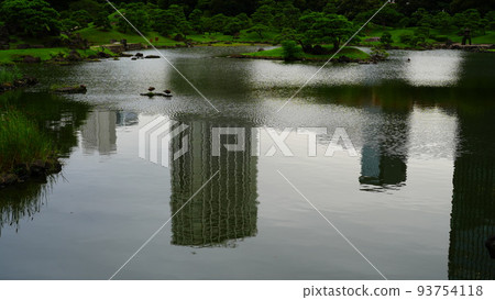 舊芝離宮庭園水面倒影 2022 93754118
