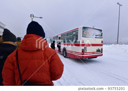 Scenery of Wakkanai, Hokkaido in winter Scenery of Wakkanai, Hokkaido in winter 93755201