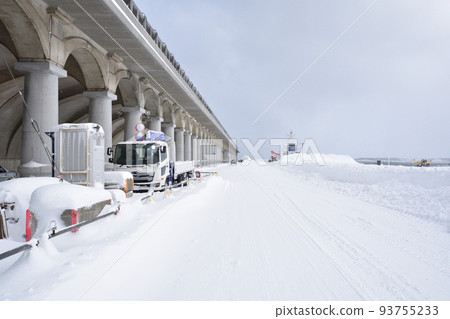 北海道稚內的冬天風景 北海道稚內的冬天風景 93755233