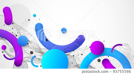 Abstract colorful background. Liquid dynamic flow. Trendy fluid cover design. Abstract colorful background. Liquid dynamic flow. Trendy fluid cover design. 93755598
