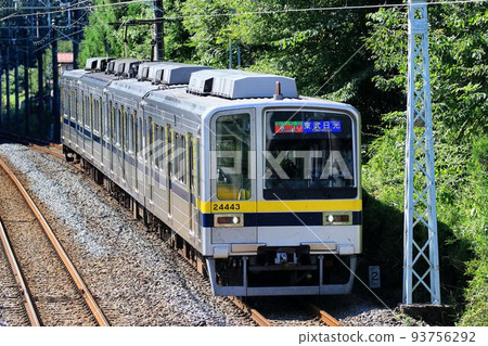 20400 series that retired from the Hibiya line and is active in the new world 93756292