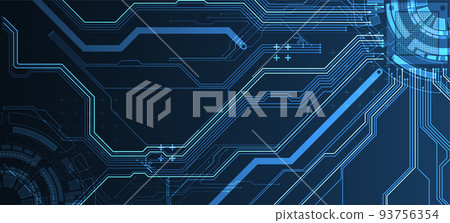 Abstract background on technological and scientific topics. CPU concept. Vector format. Abstract background on technological and scientific topics. CPU concept. Vector format. 93756354