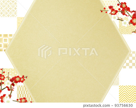 日式梅花格紋框 日式梅花格紋框 93756630