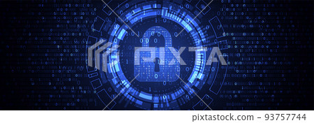 Protection concept. Protect mechanism, system privacy. 93757744