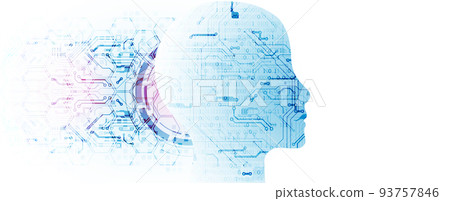 Artificial intelligence concept. Technology background. Artificial intelligence concept. Technology background. 93757846