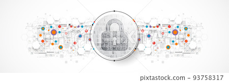 Protection concept. Protect mechanism, system privacy. Protection concept. Protect mechanism, system privacy. 93758317
