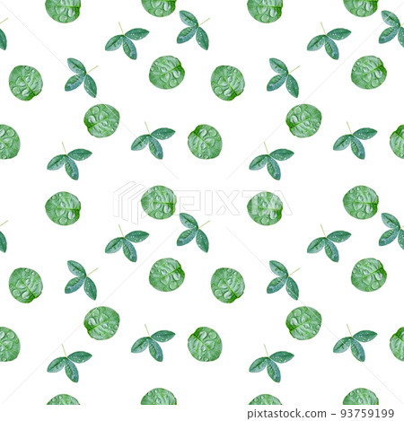 Spring leaves eco pattern 93759199