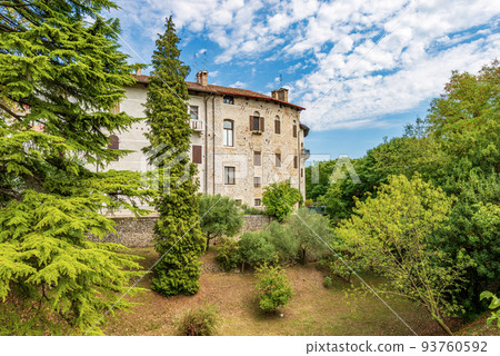 Spilimbergo Castle in Gothic-Renaissance Style - Friuli Venezia Giulia Italy Spilimbergo Castle in Gothic-Renaissance Style - Friuli Venezia Giulia Italy 93760592