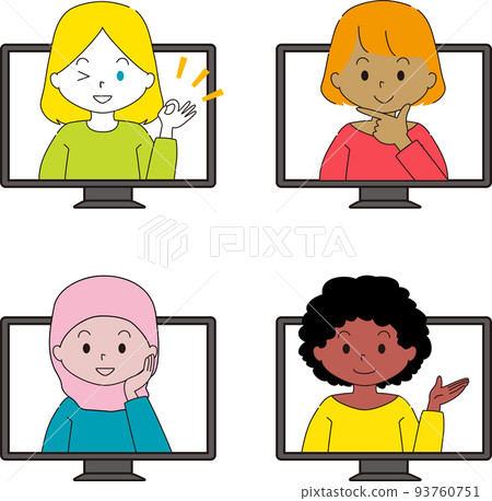 Online personal computer foreigner female Online personal computer foreigner female 93760751
