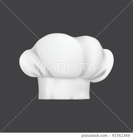 Realistic chef hat, cook cap and baker toque. 3d white chef hat. Restaurant kitchen chef toque, bakery or cafe 3d vector baker hat, culinary and cuisine master uniform clothing Realistic chef hat, cook cap and baker toque. 3d white chef hat. Restaurant kitchen chef toque, bakery or cafe 3d vector baker hat, culinary and cuisine master uniform clothing 93762369