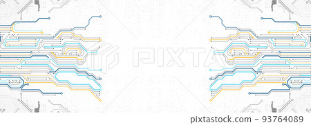 Abstract technology circuit board. Communication concept. Abstract technology circuit board. Communication concept. 93764089