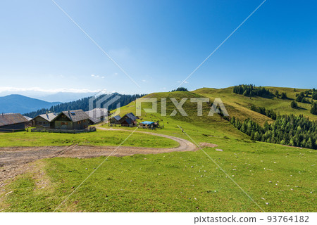 Small Village in the Carnic Alps - Italy-Austria Border 93764182