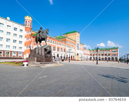 Obolensky-Nogotkov square in Yoshkar-Ola city Obolensky-Nogotkov square in Yoshkar-Ola city 93764659