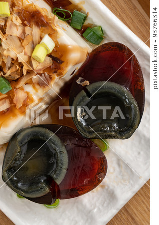 台灣 小吃 皮蛋豆腐 century egg tofu tofu ピータンとうふ 93766314