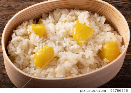 Chestnut rice/chestnut rice bento box 93766336
