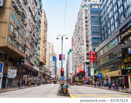 Hong Kong Nathan Road *partially soft focus 93767828