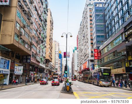 Hong Kong Nathan Road *partially soft focus Hong Kong Nathan Road *partially soft focus 93767830