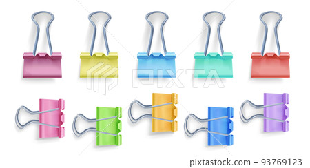Binder clip vector illustration 93769123