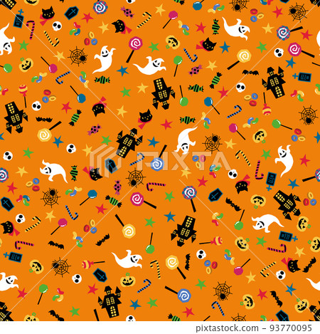 Halloween seamless pattern Halloween seamless pattern 93770095