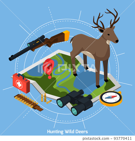 Hunting Isometric Concept 93770411